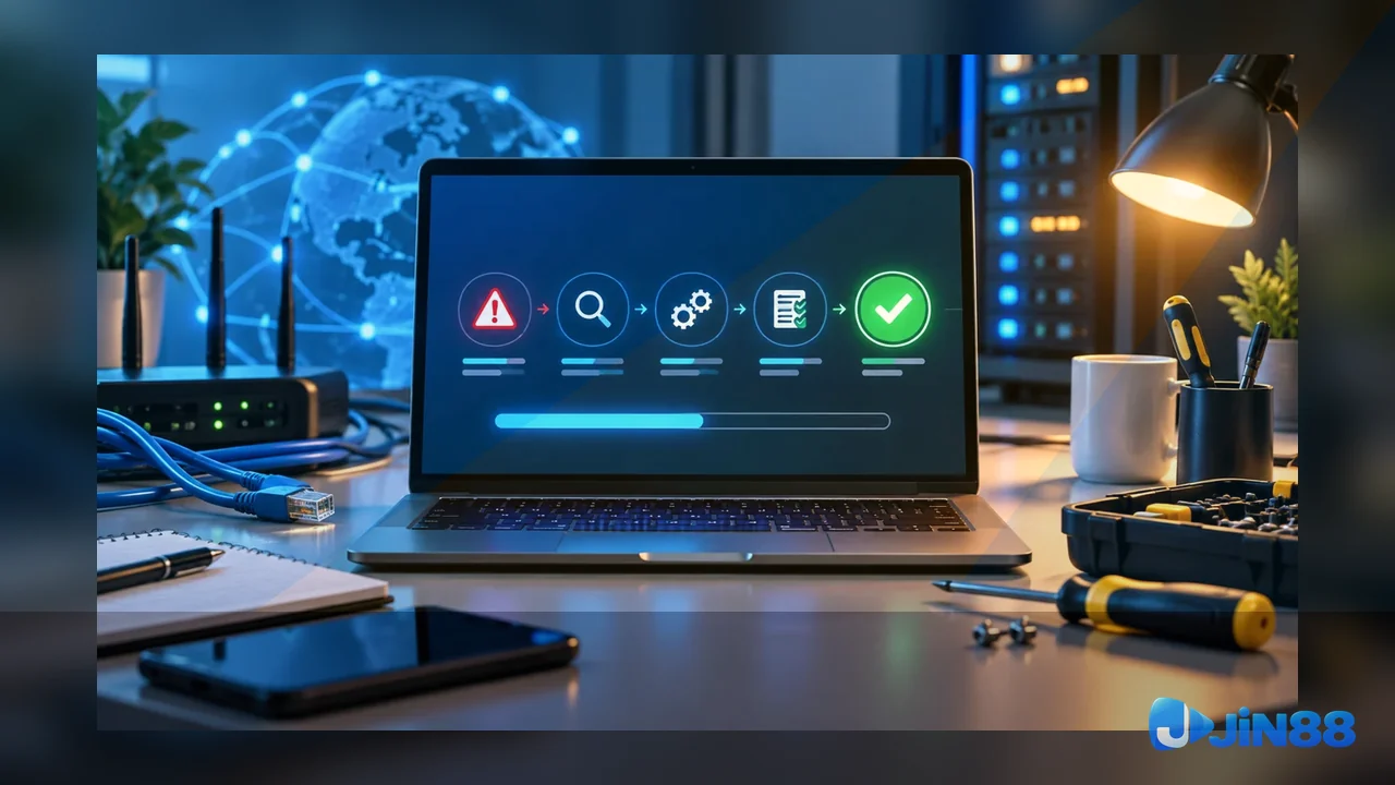 Danh sách kiểm tra Login trước khi tiếp tục – bản đối chiếu trên thiết bị dùng chung cho người đang xử lý lỗi